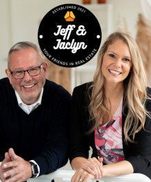 Portrait of Jeff & Jaclyn- Your Friends in Real Estate