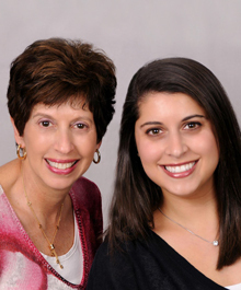 Portrait of Sherry and Amy Lessing