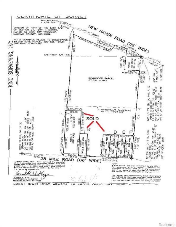 Listing Photo for 0-D 28 Mile Rd Lot D